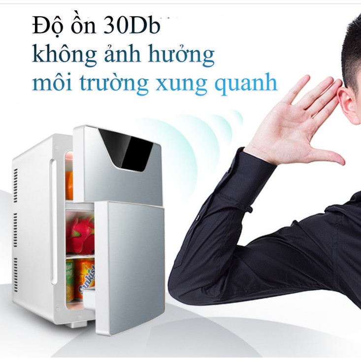 Tủ lạnh mini 2 ngăn CoolBox làm lạnh siêu tốc