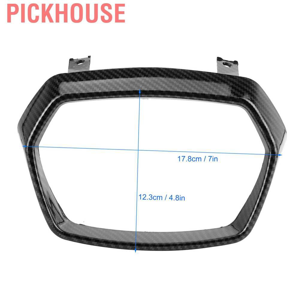 Pickhouse ABS Headlight Guard Cover Bezel Protection Fit for VESPA Sprint 125/150 2017-2020