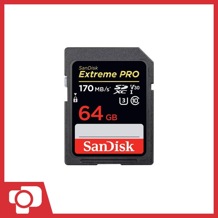 Thẻ Nhớ Sandisk Extreme Pro Sdxc Uhs-I U3 V30 170mb / S 64gb