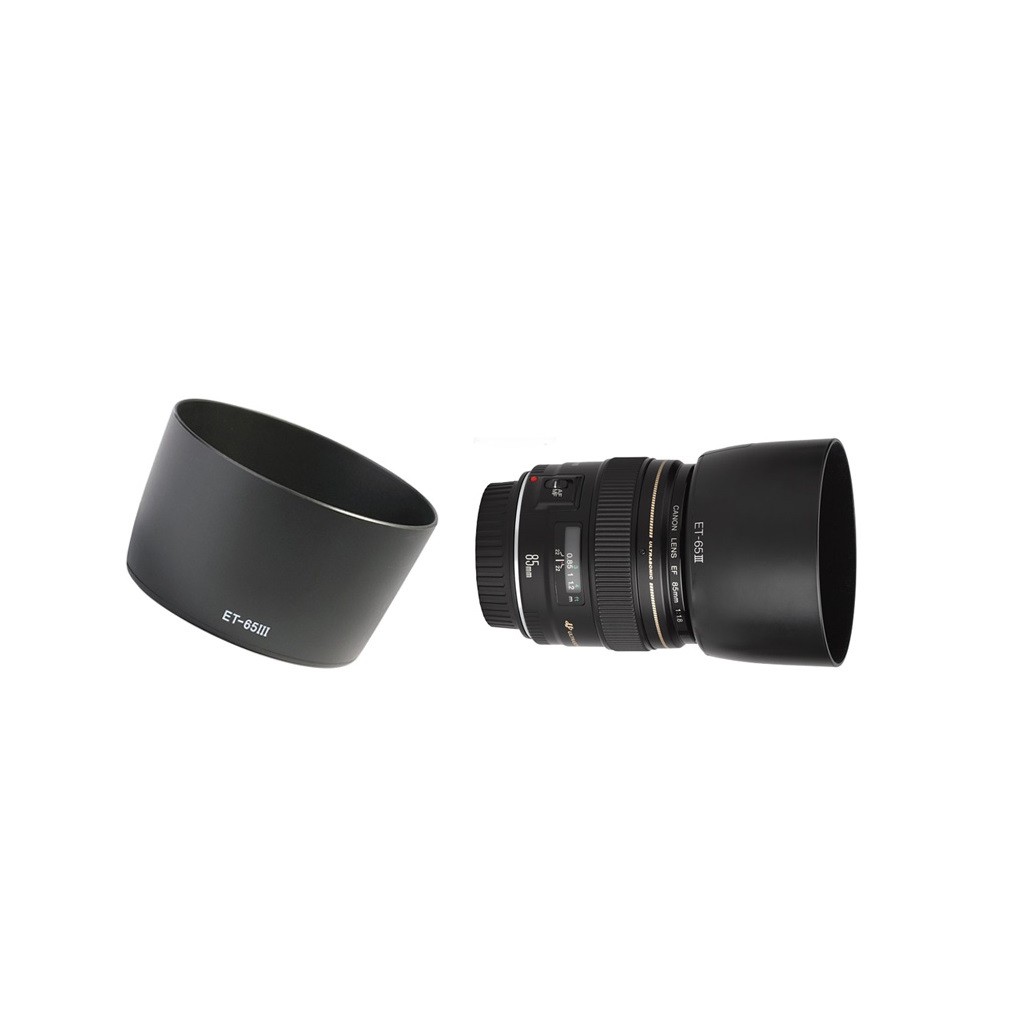 Loa che nắng hood ET-65III cho lens 85 F1.8