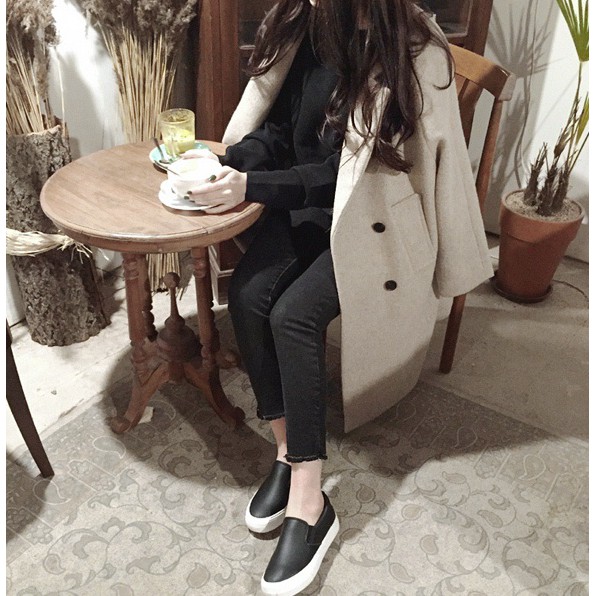 [Có Sẵn / Ảnh thật] ÁO KHOÁC DẠ ÉP 2 LƠP HÀNG CHUẨN Quảng Châu loại 1 | BigBuy360 - bigbuy360.vn