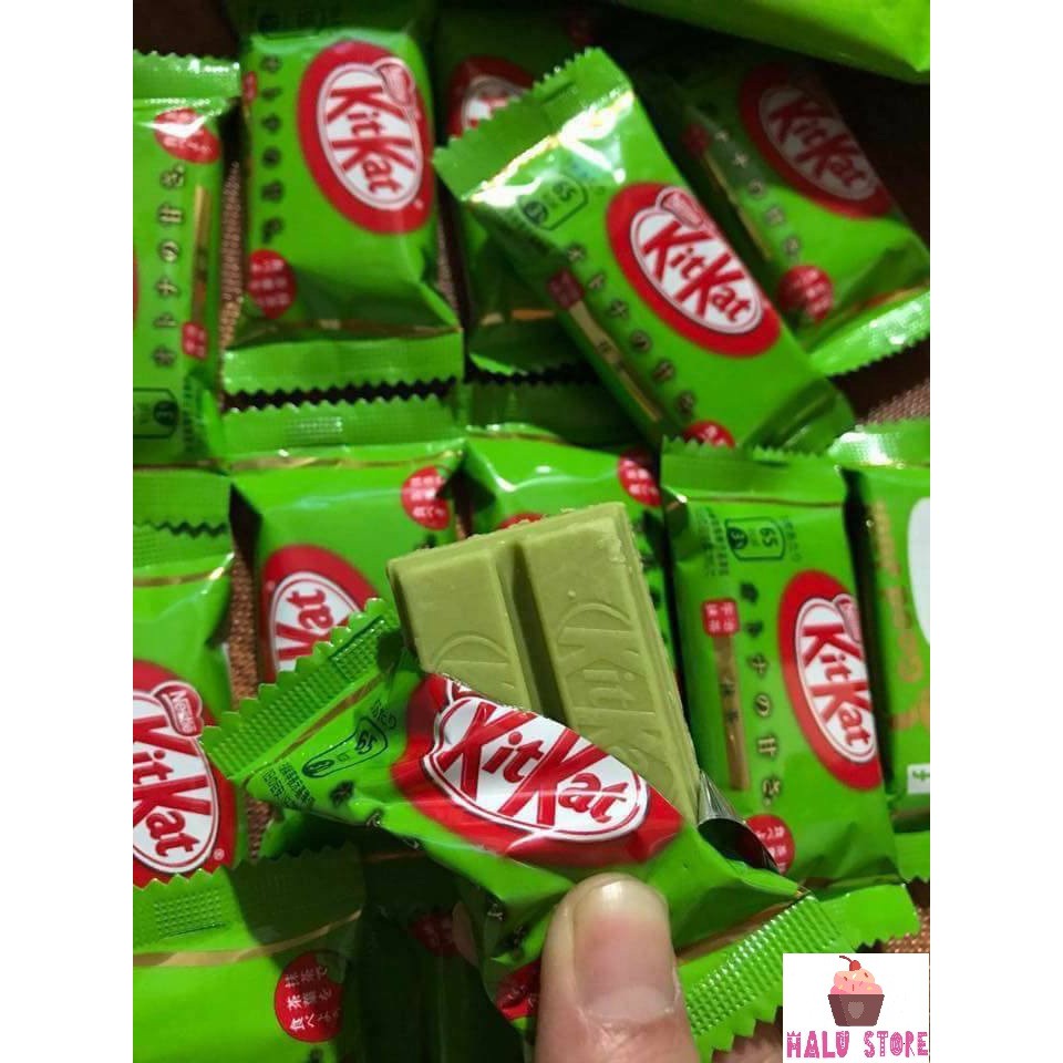 KitKat trà xanh Nhật Bản gói gồm 12 thanh đôi