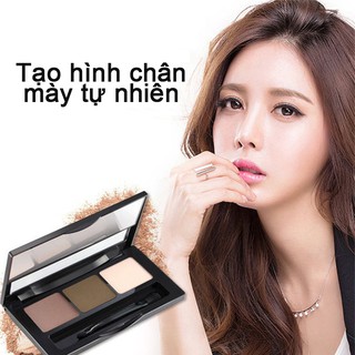 Bảng phấn kẻ lông mày tạo khối ba chiều làm đẹp tự nhiên cho nữ