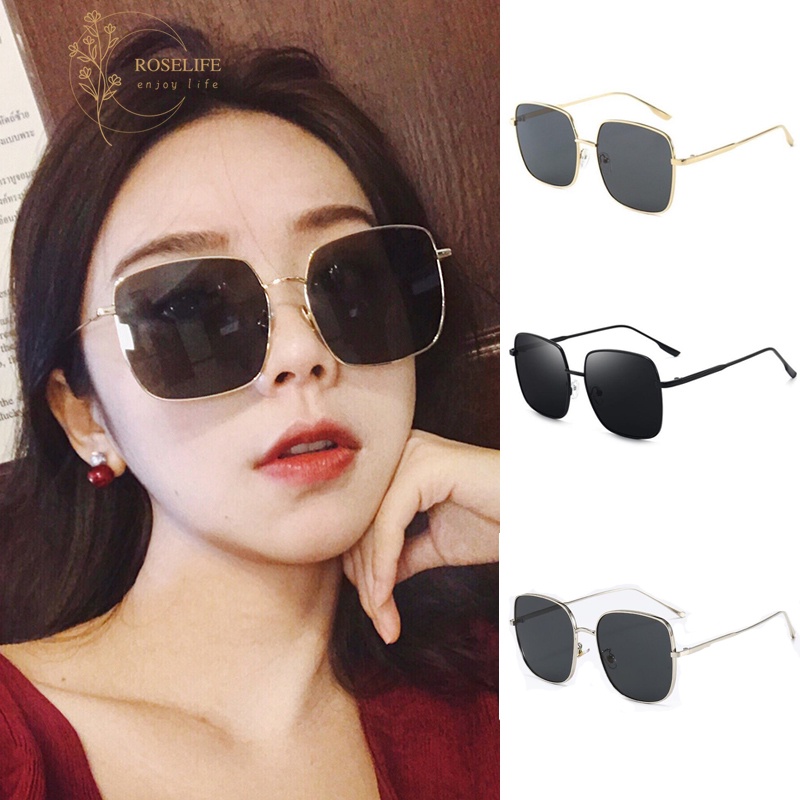 Kính Mát Gọng Vuông Chống Tia UV400 Thời Trang