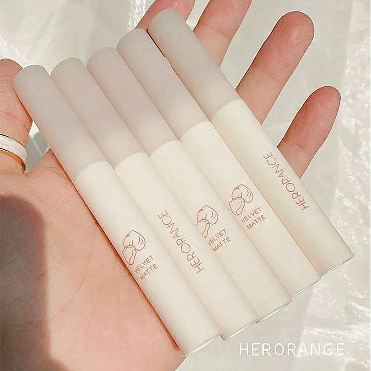 Son kem bùn hạt dẻ HERORANGE mềm mịn như nhung Chestnut Velvet HERO14 | Thế Giới Skin Care