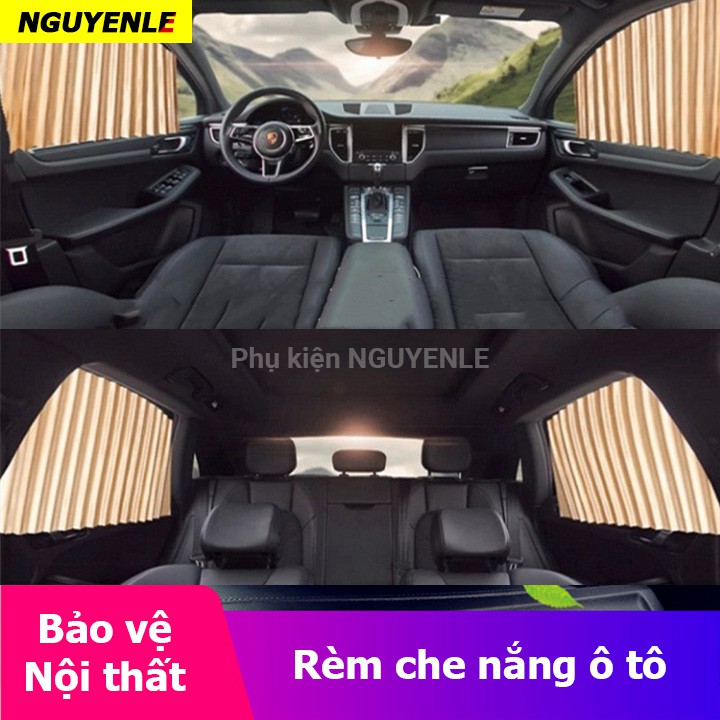 Bộ Rèm Che Nắng Ô Tô Cửa Sổ Thông Minh, Rem Che Nang O To