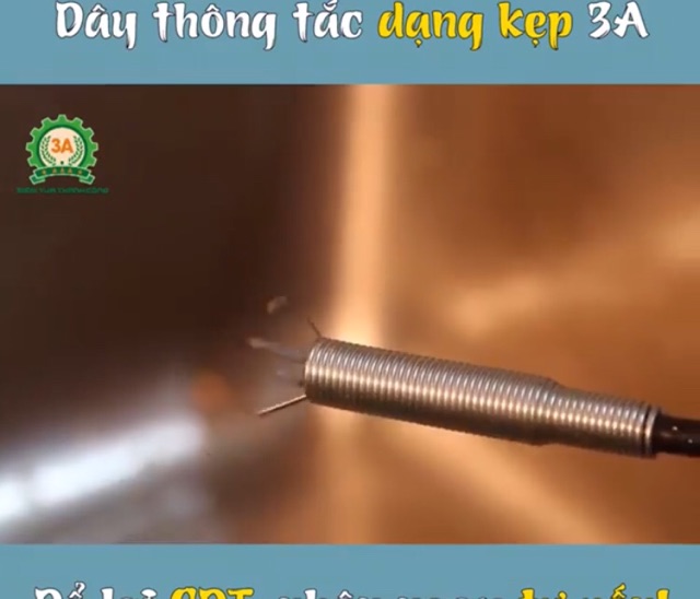 DÂY THÔNG TẮC CỐNG LÒ XO