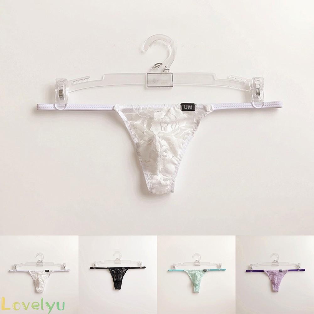 Quần lót nam chất liệu polyester 100% phối ren thoáng khí hàng mới