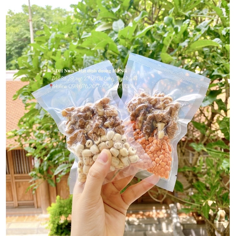 SET MIX HẠT LÀM SỮA MINI 10 NGÀY [ Mỗi túi 50g dùng cho máy làm sữa mini 600ml]