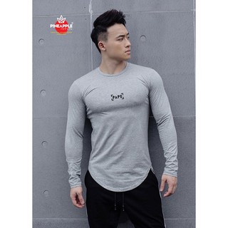 Áo Thun Vạt bàu Tay Dài