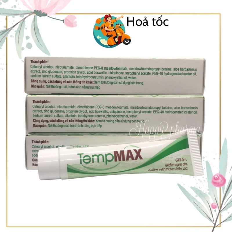 TempMAX - Kem chăm sóc da 15g