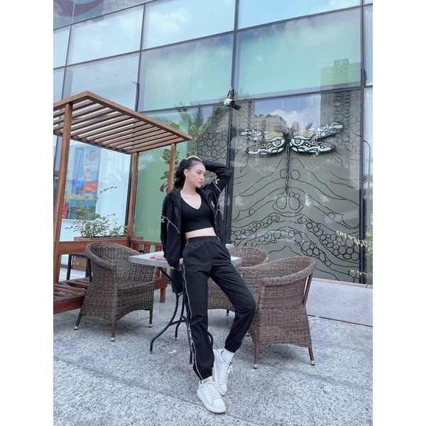 Bộ gió nữ 2 lớp ÁO LÓT LƯỚI NY mẫu mới 2021