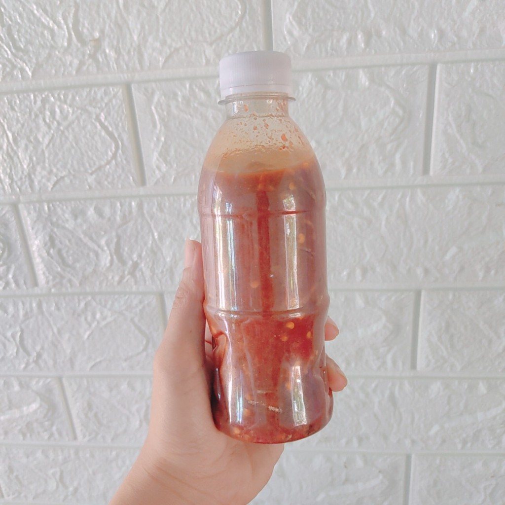 Mắm cá cơm quê Bình Định loại 1 hiệu Cô Chà chai 300gr  - Đặc sản xứ Nẫu - Ảnh thật