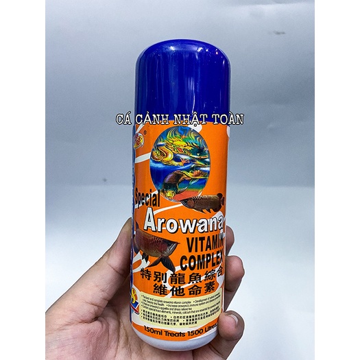 SPECIAL AROWANA VITAMIN COMPLEX OCEAN FREE SỐ 8 CHO CÁ RỒNG 150ML