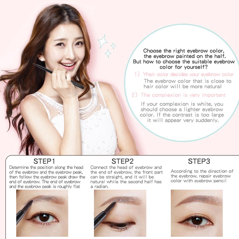 [Hàng mới về] Bút chì kẻ lông mày cao cấp | BigBuy360 - bigbuy360.vn