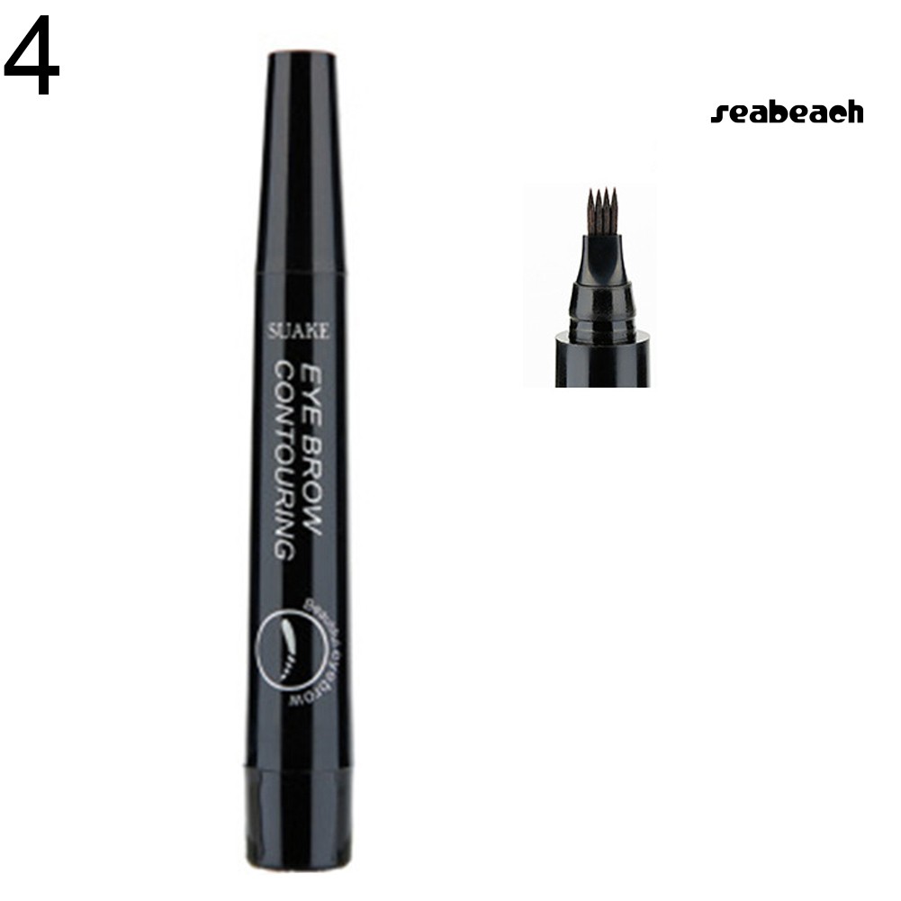 (hàng Mới Về) Bút Kẻ Lông Mày Dạng Lỏng Thiết Kế 4 Ngòi Không Nhòe Lâu Trôi | BigBuy360 - bigbuy360.vn