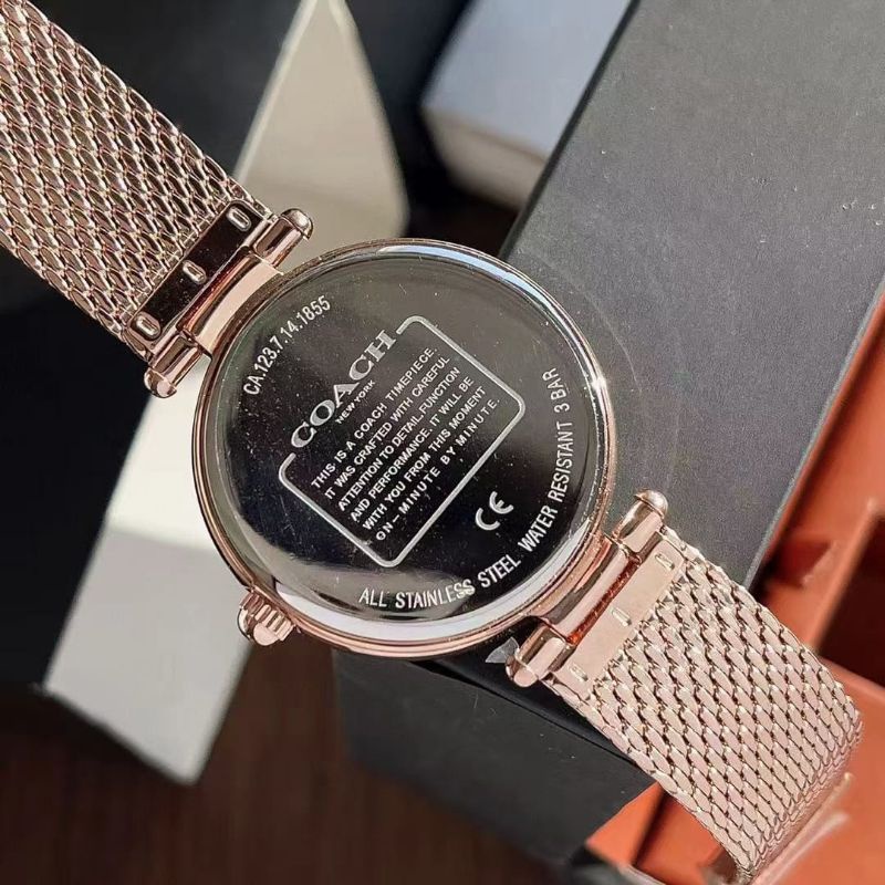 Đồng hồ Nữ Coach Trăng Khuyết 14503653 14503766  - Dây Thép Nhuyễn - Size 34mm