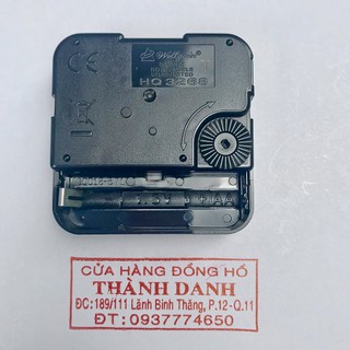 Máy đồng hồ treo tường Đài Loan, quartz HQ3268 trục 5mm