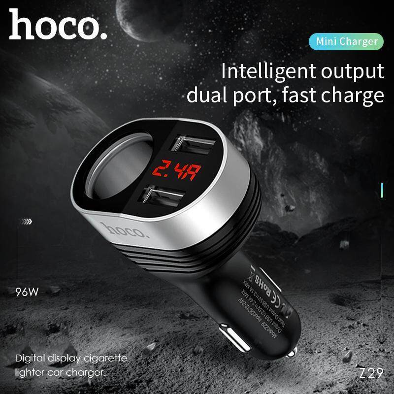 Tẩu sạc HOCO. Z29 2 cổng USB 3.1A thích hợp cho điện thoại/máy tính bảng dùng trên xe hơi