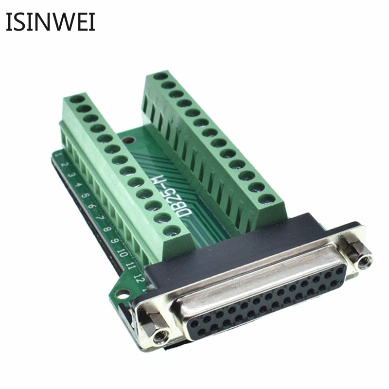 Mạch tích hợp đầu kết nối 25 Pin DB25 D-SUB chuyên cho bo mạch chủ PCB