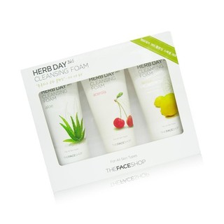 Bộ 3 Sữa Rửa Mặt The Face Shop Herbday 365 Cleansing Foam (170ml)