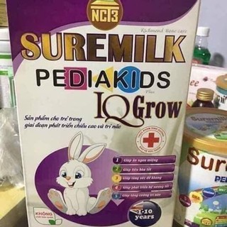 SUREMILK PEDIAKID _SỮA CHO TRẺ BIẾNG ĂN 1 ĐẾN 10 TUỔI HỘP 400gr