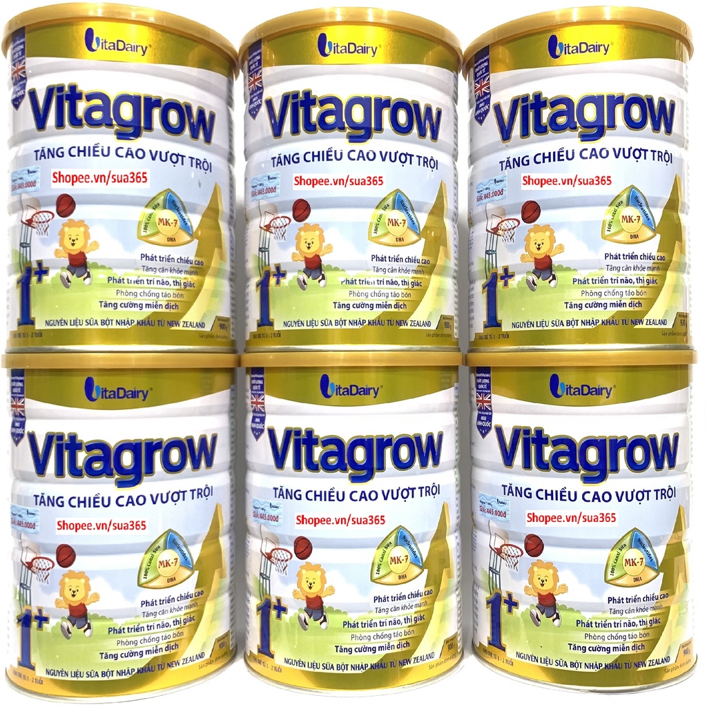 Sữa Vitagrow  Tăng chiều cao vượt trội - Date Luôn Mới