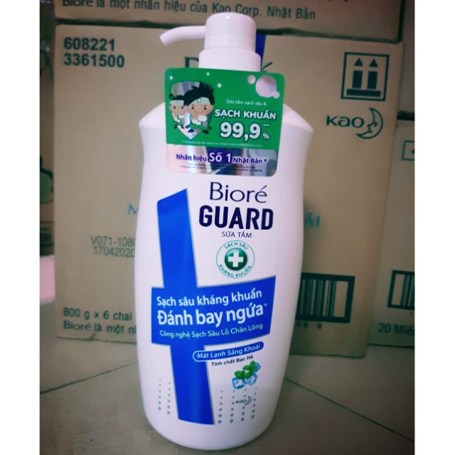 Sữa Tắm Biore Guard sạch sâu kháng khuẩn