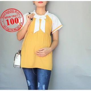 ÁO BẦU THỜI TRANG VẢI LỤA CAO CẤP