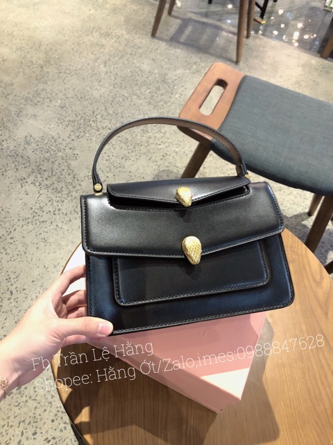 [Mã WAST10K giảm 10K đơn bất kỳ] Túi Chữ V Cực Sang Sz 23cm kèm hộp