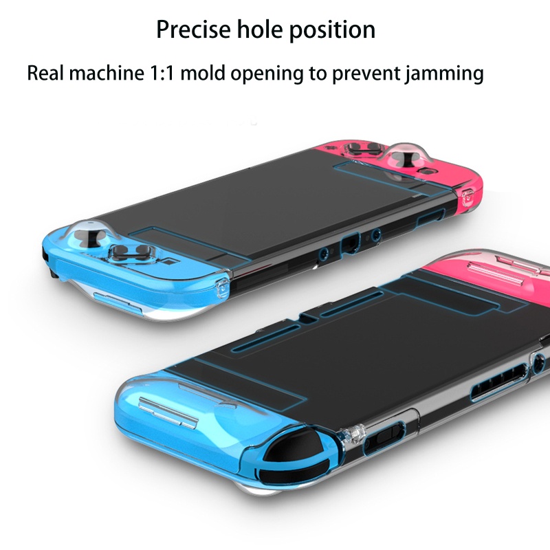 Vỏ PC Cứng Trong Suốt Bảo Vệ Cho Máy Chơi Game Nintendo Switch