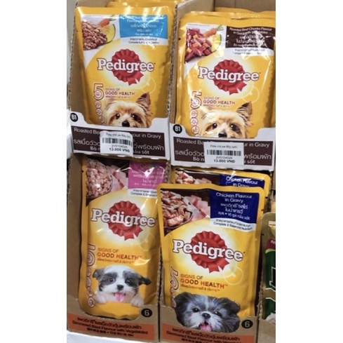 pate chó pedigree 80g ~130g