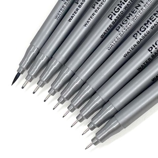 Bút lông mực đen 0.05-0.8mm chống nước tiện dụng