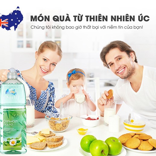  Nước rửa chén Earth Choice 1L - Nha đam