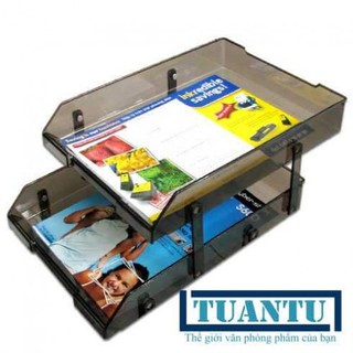 Kệ mica trượt 2 tầng xukiva 169-2