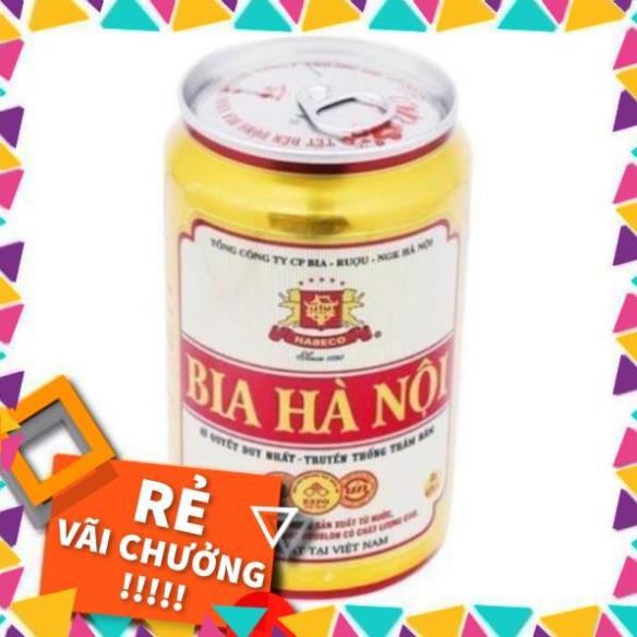 [Bemit123]  Combo 2 lon bia hà nội.( 9 )