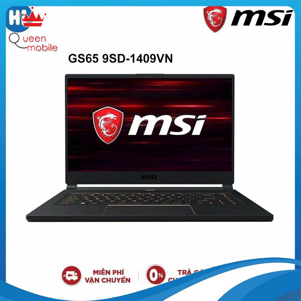 Laptop MSI GS65 Stealth 9SD-1409VN  i5-9300H | 8GB | 512GB  | GeForce GTX 1660Ti 6GB | 15.6 FHD IPS 144Hz | WIN 10