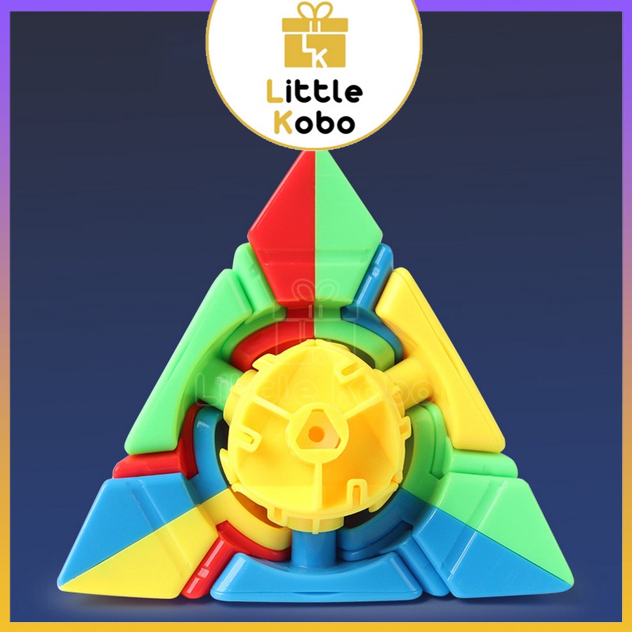 Rubik ShengShou Crazy Pyraminx Circular Magic Tower Rubic Biến Thể Tam Giác Đồ Chơi Trí Tuệ