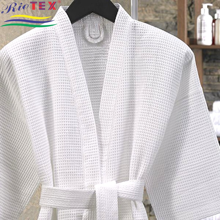 Áo Choàng Tắm Cotton RIOTEX - Chiều Dài 115 cm Cho Khách Sạn, Spa