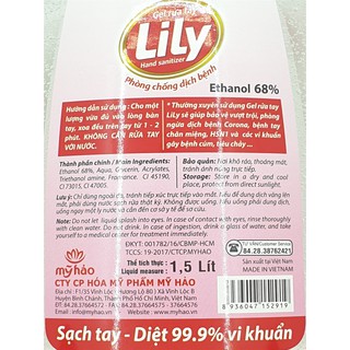 Gel Rửa Tay Khô LiLy (Mỹ Hảo)