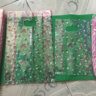 Túi nilon trong Chấm Hoa (1kg)