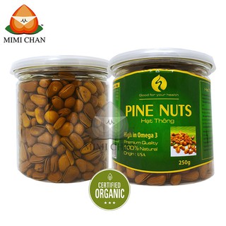 Hạt Thông Mỹ Loại 1, Hũ 250g, Ngừa Lão Hóa, Sáng Mắt