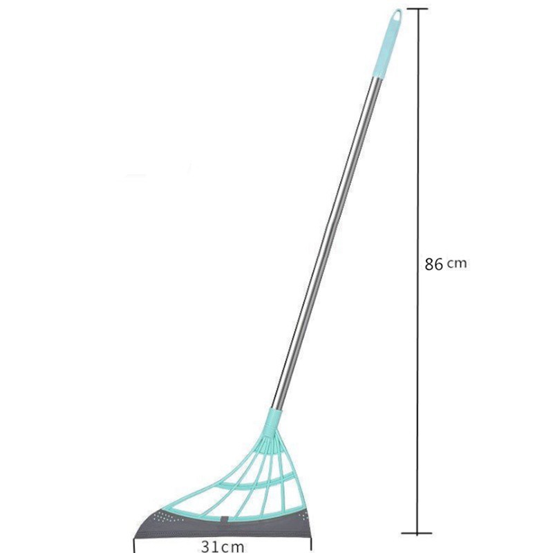 Chổi gạt nước thông minh bằng silicon ,bộ chổi quét sàn nhà không dính có thể tháo gỡ 88278