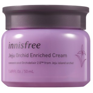 Bộ dưỡng da tinh chất hoa lan Innisfree Jeju Orchid Fluid Enriched Essence Gel Cream Enriched Cream