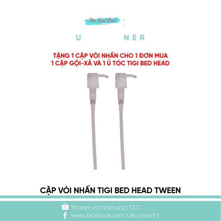 [Mã giảm giá] Cặp vòi nhấn Tigi Bed Head Tween