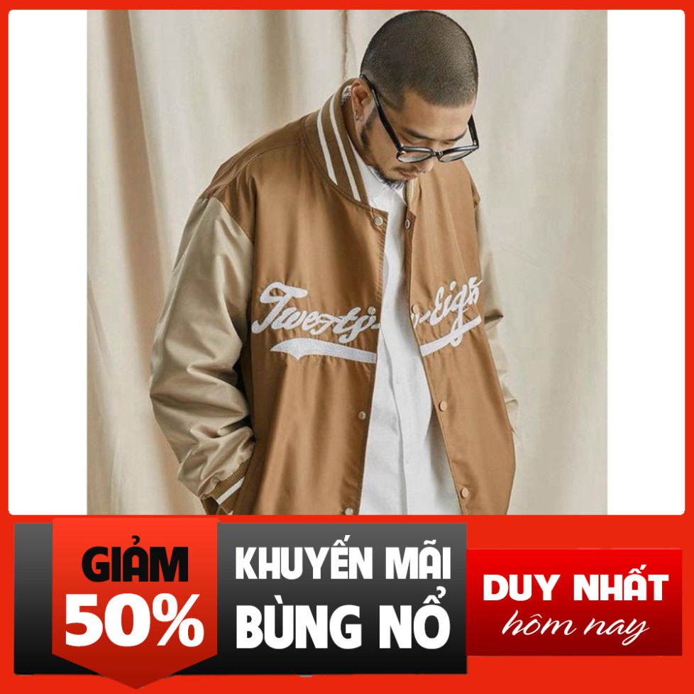 Áo Khoác Nam Vải Dù  2 Lớp,Kiểu Bomber, Chống Nắng Có Túi,Thời Ttrang, Hàng Chuẩn VNXK, Đủ Màu