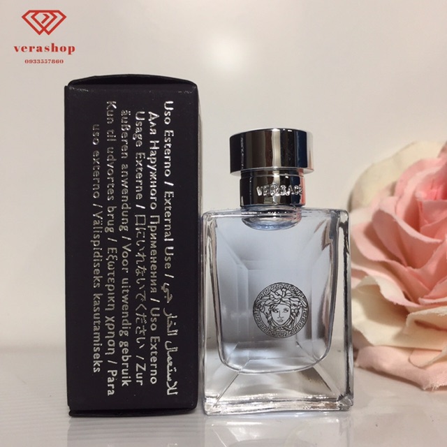  Nước hoa nam Versace Pour Homme 5ml chính hãng tươi mát nam tính lịch lãm | BigBuy360 - bigbuy360.vn