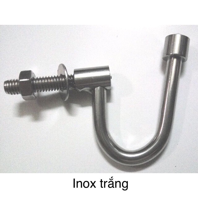 Móc câu treo đồ gắn xe máy &lt; có màu inox và titan 7 màu&gt;