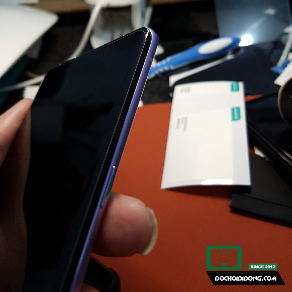 Miếng dán màn hình polime UV ( PPF UV ) Zacase kháng khuẩn cao cấp dành cho Oppo Reno 3 Pro 5G