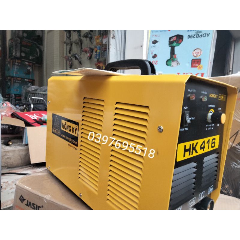 Máy hàn 3 chức năng TIG - Que - Cắt Plasma Hồng Ký HK 416
